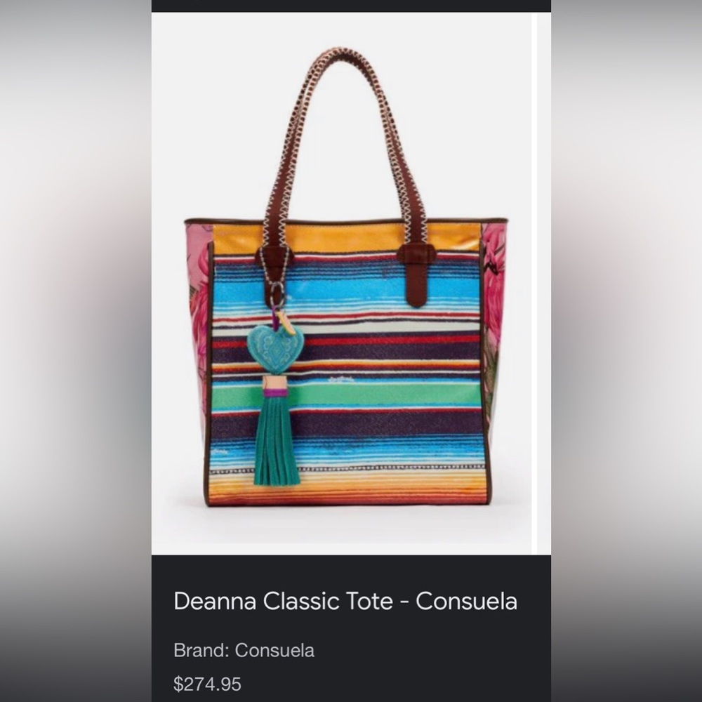 Brand new with tags Consuela Deanna Tote